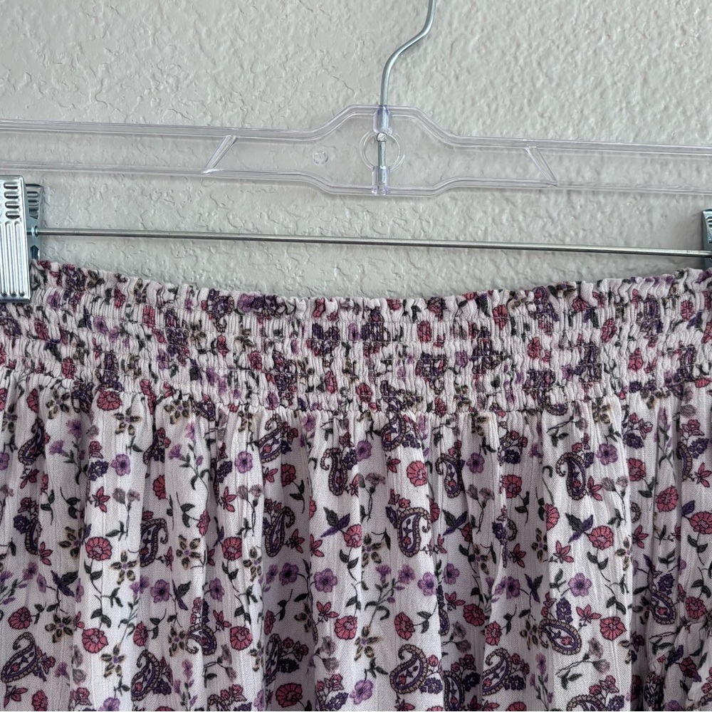 Floral Ruffle Mini Skirt - Picture 4 of 5